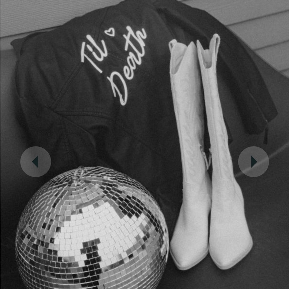 ‘Till Death Leather Jacket- DB Studio